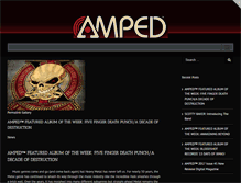 Tablet Screenshot of ampeddistribution.com